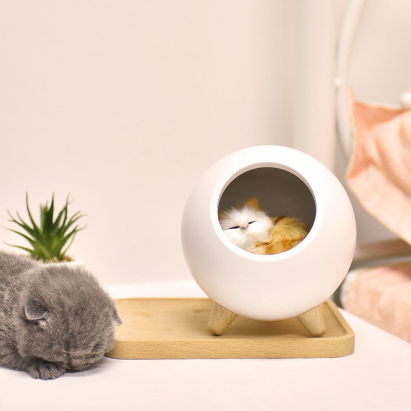 LightBud Bluetooth Audio Sleepy Kitten Lantern