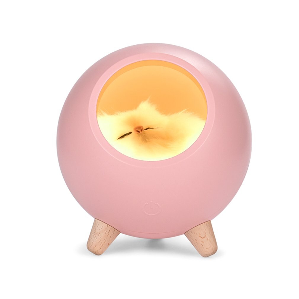 LightBud Sleepy Kitten Nest Lantern