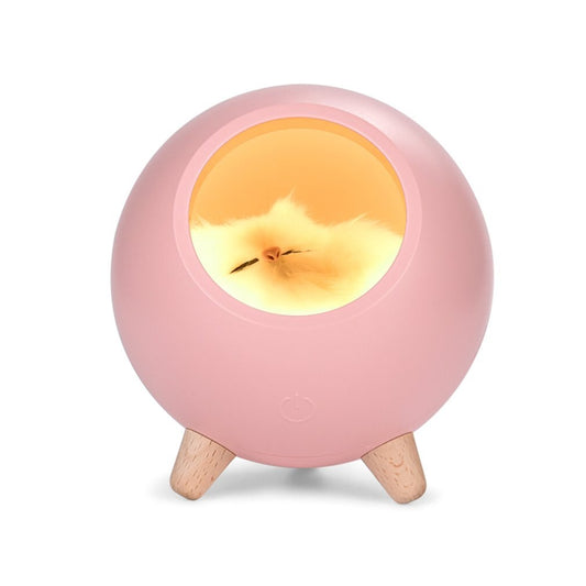 LightBud Sleepy Kitten Nest Lantern