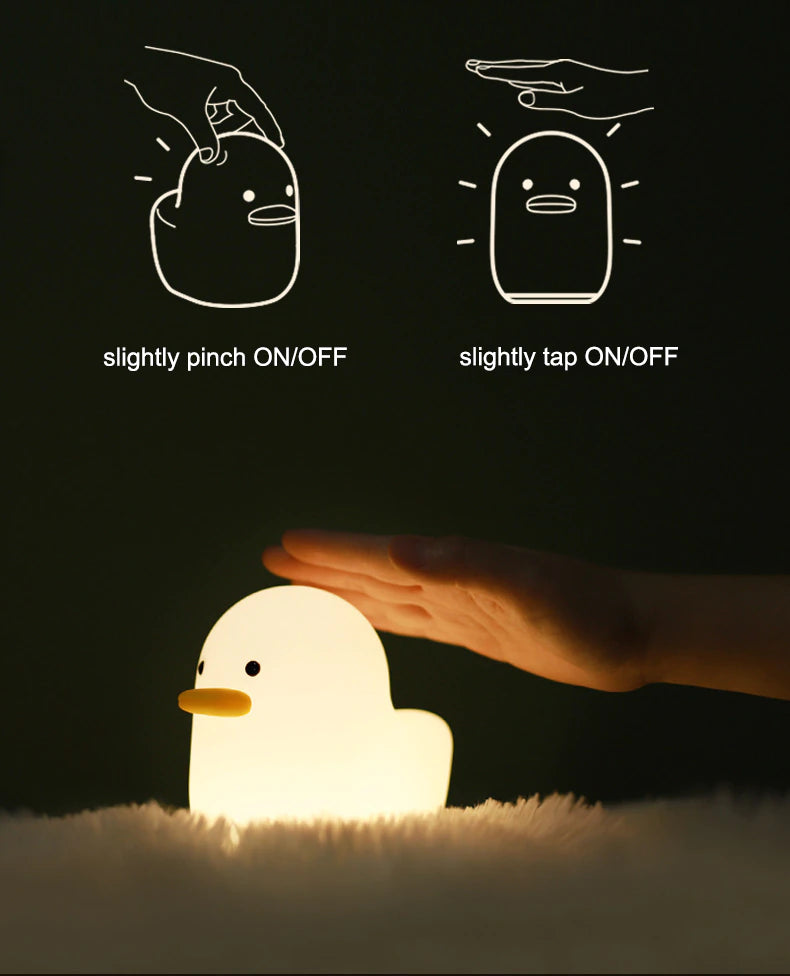 LightBud Baby Ducky Silicone Lantern