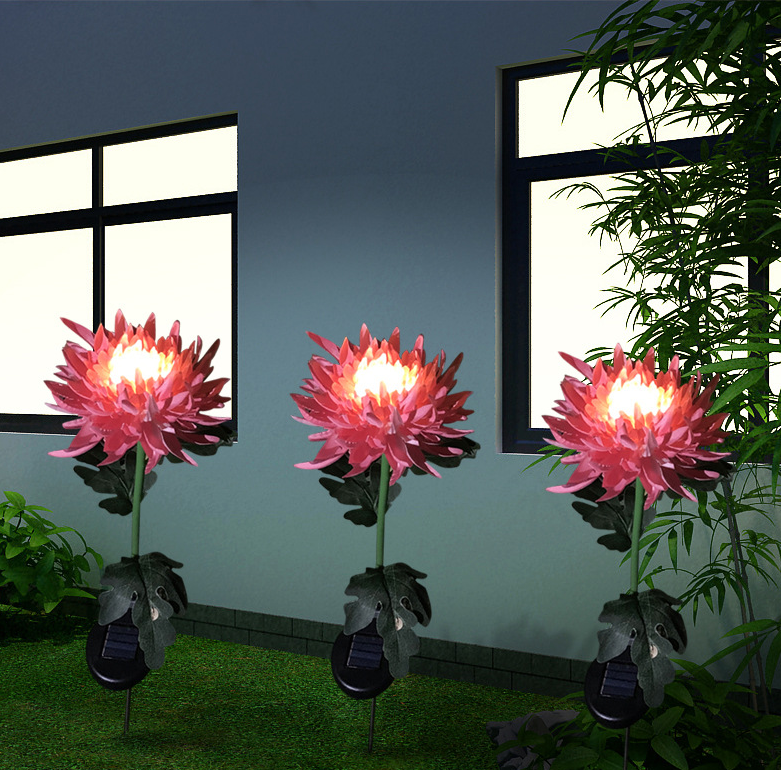 LightBud Solar Chrysanthemum Lantern