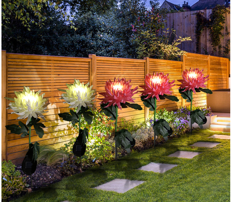 LightBud Solar Chrysanthemum Lantern