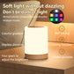 LightBud Wood Grain Hanging Lantern