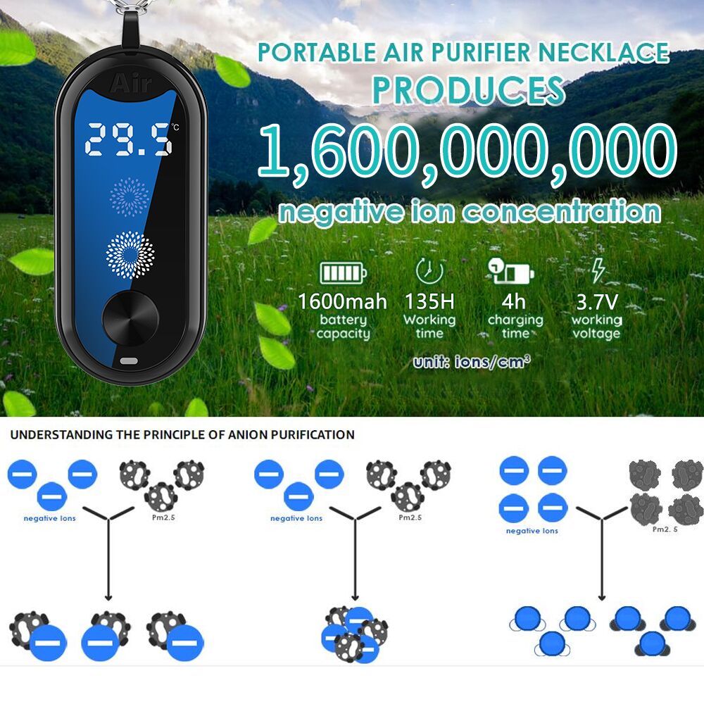 LightBud 160M Wearable Negative Ion Generator