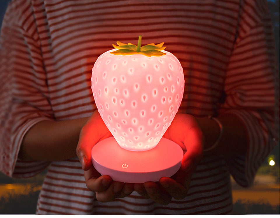 LightBud Strawberry Silicone Lantern