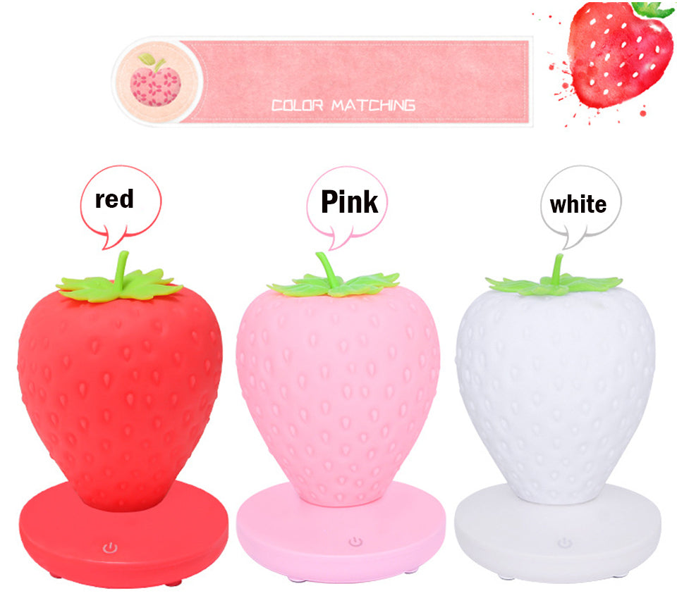 LightBud Strawberry Silicone Lantern