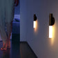 LightBud Wood Grain Wall Sensor Lantern